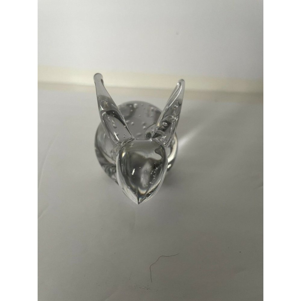 Clear Glass Rabbit Precise Bubbles - Picture 4 of 5